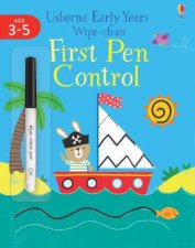 Early Years WipeClean First Pen Control