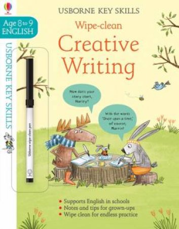 Wipe-Clean Creative Writing 8-9 by Caroline Young & Magda Brol