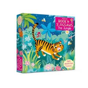 Usborne Book And Jigsaw: The Jungle by Sam Taplin & Federica Iossa