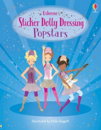 Sticker Dolly Dressing Popstars by Lucy Bowman & Stella Baggott