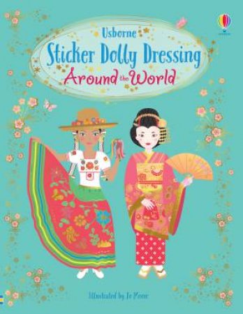 Sticker Dolly Dressing Around The World by Emily Bone