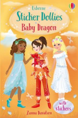 Sticker Dollies: Baby Dragon by Zanna Davidson & Katie Wood