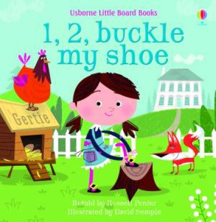 1, 2, Buckle My Shoe Board Book by Russell Punter
