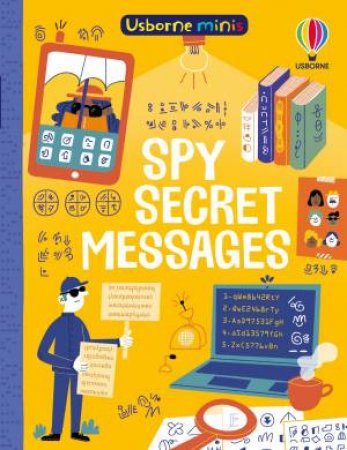 Mini Books Spy Secret Messages by Simon Tudhope