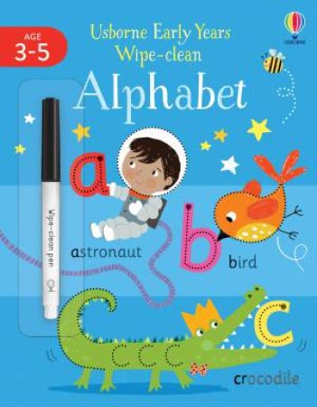 Early Years Wipe-Clean Alphabet by Jessica Greenwell & Ailie Busby
