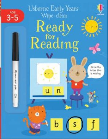 Early Years Wipe-Clean Ready For Reading by Jessica Greenwell & Genine Delahaye