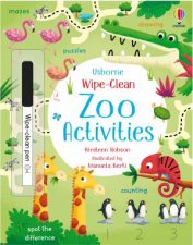 WipeClean Zoo Activities