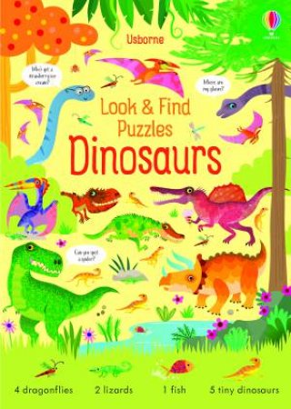 Look And Find Puzzles: Dinosaurs by Kirsteen Robson & Gareth Lucas