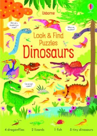 Look And Find Puzzles: Dinosaurs by Kirsteen Robson & Gareth Lucas