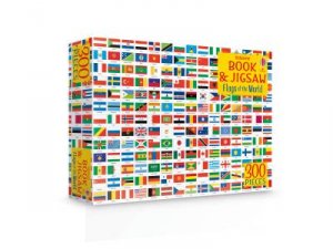 Usborne Book And Jigsaw: Flags Of The World by Ian McNee & Jos Poels