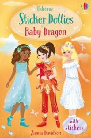 Sticker Dollies: Baby Dragon by Zanna Davidson & Katie Wood
