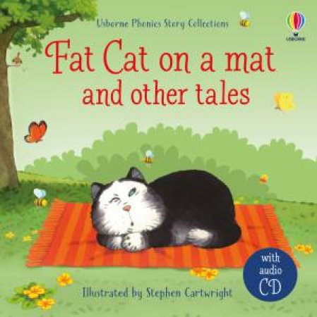 Fat Cat On A Mat And Other Tales With CD by Russell Punter & Lesley Sims & Stephen Cartwright