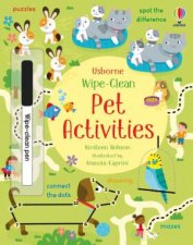 WipeClean Pet Activities