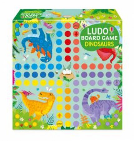 Ludo Board Game Dinosaurs by Kirsteen Robson