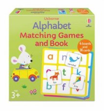 Alphabet Matching Games And Book