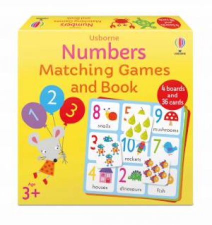 Numbers Matching Games And Book by Kate Nolan & Jayne Schofield
