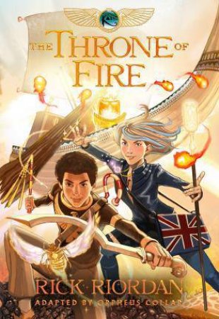 The Throne Of Fire by Rick Riordan & Orpheus Collar & Cam Floyd