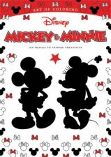 Art of Coloring Mickey Mouse And Minnie Mouse