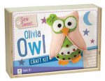 Sew Sweet Olivia Owl Wooden Box