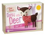 Sew Sweet Daisy Deer Wooden Box