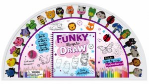 Funky Things to Draw, 20 Pencil Set by Various