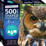 500Piece Shaped Jigsaw Owl