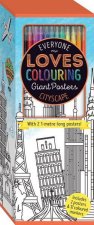 Colouring Poster Box Cityscape