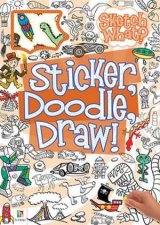 Sticker Doodle Draw Orange Series 2