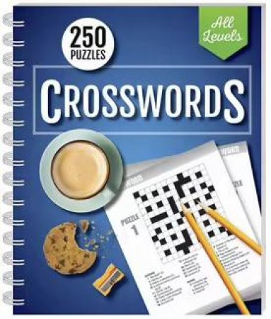 250 Puzzles: Crossword All Levels (wire-bound) by Hinkler Books Hinkler Books
