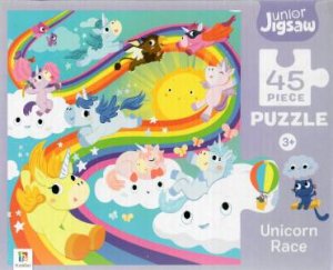 Junior Jigsaw 45 Piece Puzzle: Unicorn Race