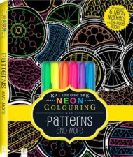 Neon Colouring Kit With 6 Highlighters Patterns