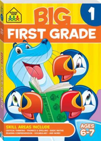 School Zone: Big First Grade Workbook by Various