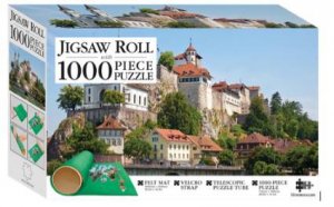 Mindbogglers Jigsaw Roll With 1000 Piece Puzzle: Aarburg Castle, Switzerland