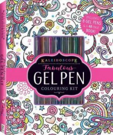 Kaleidoscope Fabulous Gel Pen Colouring Kit by Various