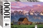 Mindbogglers 1000 Piece Jigsaw Moultan Barn Wyoming