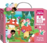 Junior Jigsaw 45 Piece Puzzle Flying Fairies