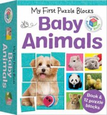 My First Puzzle Blocks Baby Animals
