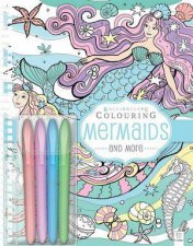 Kaleidoscope Colouring With Pastel Markers Mermaids