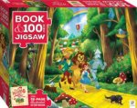 100 Piece Jigsaw With Picture Book Wizard Of Oz