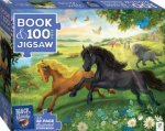 100 Piece Jigsaw With Picture Book Black Beauty