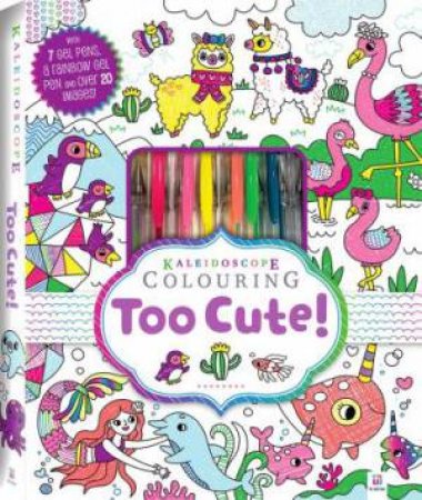 Kaleidoscope Colouring Kit: Too Cute by Various