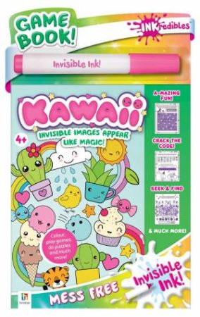 Inkredibles Invisible Ink: Kawaii by Various