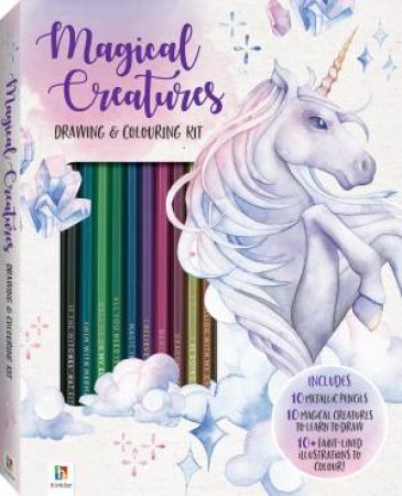 Magical Creatures Colouring And Drawing Kit by Paul Konye & Kate Ashforth & Hinkler Books Hinkler Books
