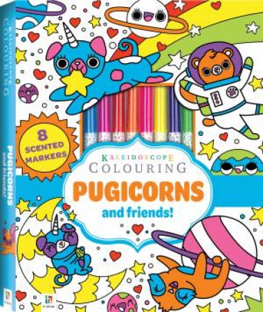 Kaleidoscope Colouring: Pugicorns And Friends