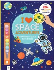 I Love Space Adventures Colouring  Activity Book