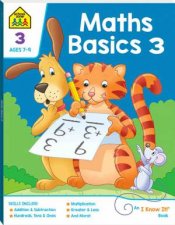 School Zone I Know It Deluxe Workbook Maths Basics 3 2020