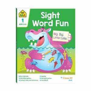 School Zone: I Know It Deluxe Workbook: Sight Word Fun Book 2020 by Various