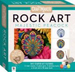 Craft Maker Rock Art Mini Kit Majestic Peacock