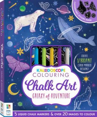 Kaleidoscope Colouring: Chalk Art - Galaxy of Adventure by Various