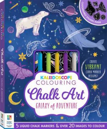 Kaleidoscope Colouring: Chalk Art - Galaxy of Adventure